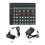 Mixer per cuffie a 4 canali 15,5x13x2,8 cm Nero 8