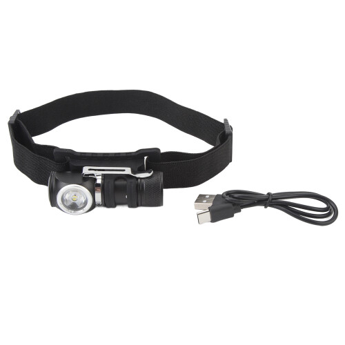 LED-Stirnlampe 700 mAh, leichtes Aluminium 2