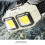 Linterna frontal LED COB 1200 mAh 147 g ABS, Negro 15