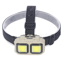 Lampada frontale LED COB Ultra Bright 1200mAh 147g Nero