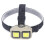 Linterna frontal LED COB 1200 mAh 147 g ABS, Negro 1