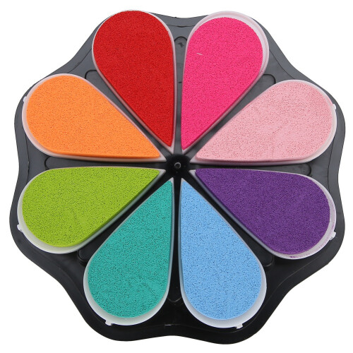 Petal Inkpad 8 Colors Water Based DIY Hand Stamp 2