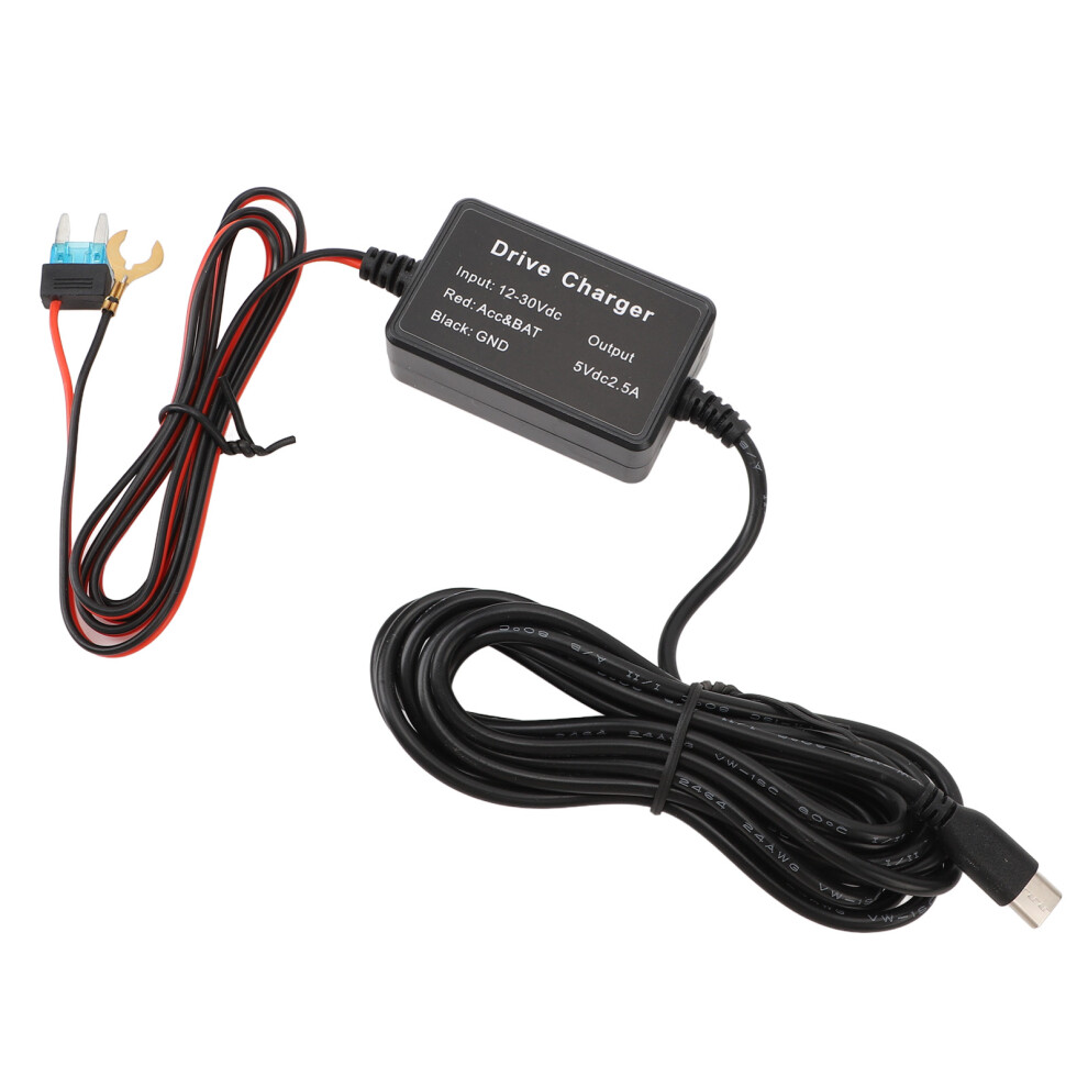 Hardwire Power Kit for Dash Cameras 12V-30V to 5V Type C GPS Radar Mirror Cam-image-OPC-PJB6HMJ-NEW
