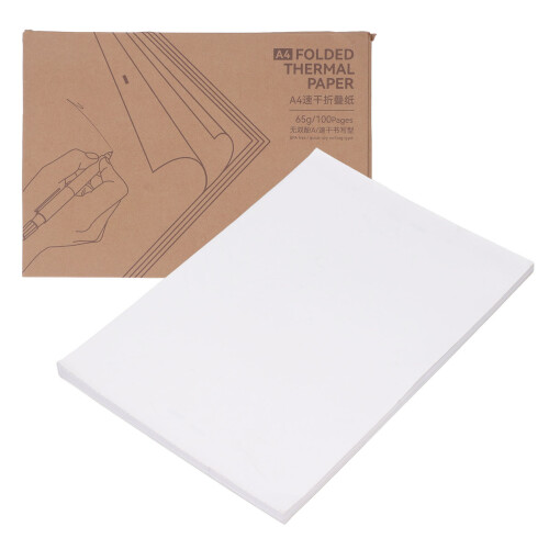 100 Sheets Waterproof A4 Thermal Paper 210x297mm for Mini Printer 2