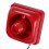 ABS Material Fire Strobe Siren with Red Flashing Lights 115DB 8