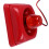 ABS Material Fire Strobe Siren with Red Flashing Lights 115DB 10
