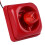 ABS Material Fire Strobe Siren with Red Flashing Lights 115DB 14