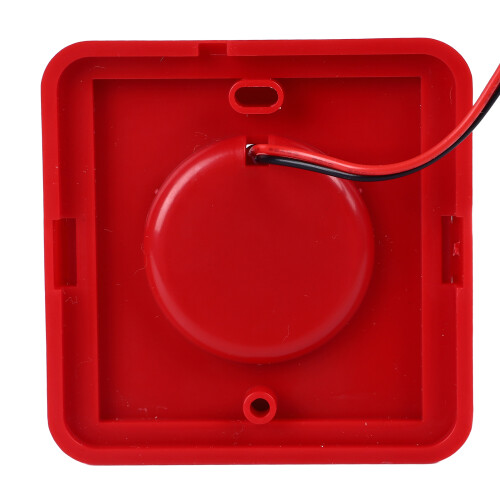 ABS Material Fire Strobe Siren with Red Flashing Lights 115DB 2