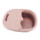 Foldable Foot Bath Basin PP Silicone 30x39x17 Red 14