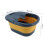 Foldable Foot Bath Basin 30x39x17cm Yellow 2