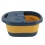 Foldable Foot Bath Basin 30x39x17cm Yellow 16