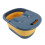 Foldable Foot Bath Basin 30x39x17cm Yellow 1