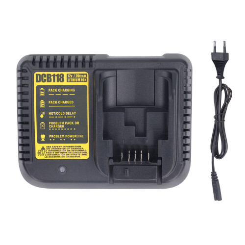 DCB118/105/015/112/206 20V 60W Ladegerät schwarz EU 1