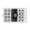 GPU PCIe 8PIN hembra a 8PIN macho 180 RVS Blanco 9