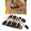 50Pcs Foam Brush Black Sponge Wood Handle Paint 11