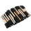 50Pcs Foam Brush Black Sponge Wood Handle Paint 3