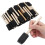 50Pcs Foam Brush Black Sponge Wood Handle Paint 7