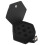 Hex-Würfelbox - PU-Leder & Schaumstoff Schwarz 12