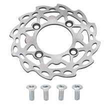 185mm Rear Brake Disc Rotor Steel Alloy High