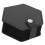 Hex-Würfelbox - PU-Leder & Schaumstoff Schwarz 10