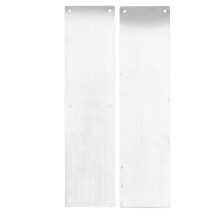2PCS Durable 304 Stainless Steel Door Kick Plates for Home and Office