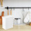 Durable Plastic Laundry Storage Box with Easy Replace Design Compact 5