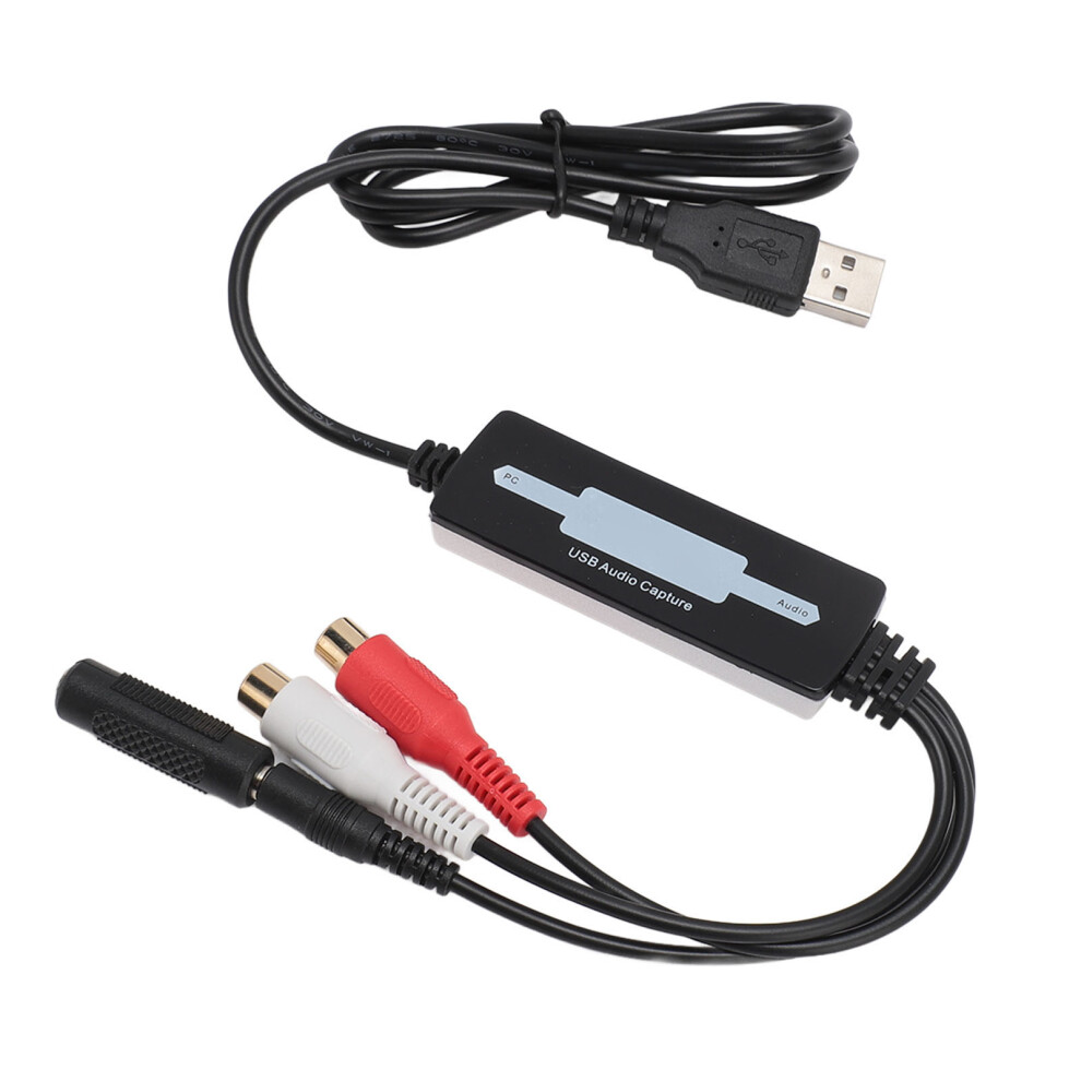 Usb 2.0 Sound Capture Adapter 3.5Mm Mp3 Recorder For Win Os X 7891331801380