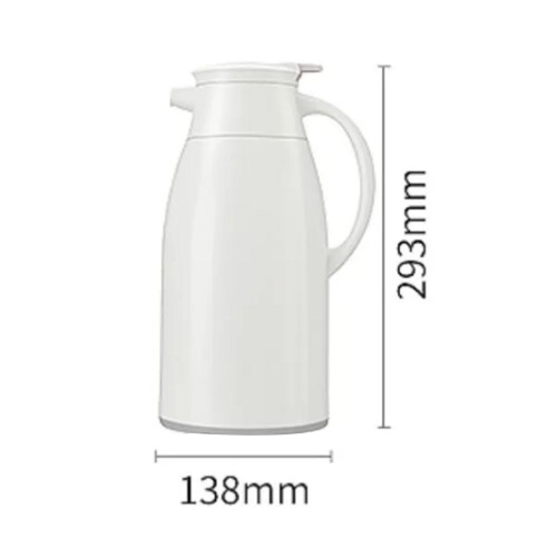 Tetera aislada de gran capacidad, portátil, PP/vidrio 1
