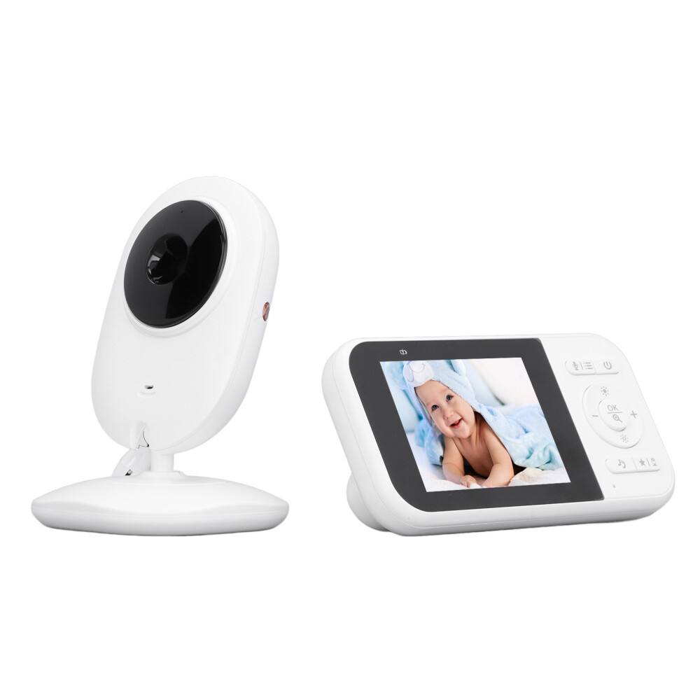 Smart Baby Monitor: HD Video Night Vision Two-Way Talk Features