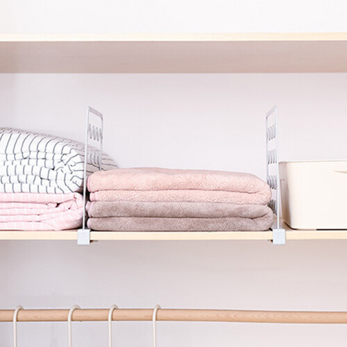 Multifunctional Wardrobe Divider Organizer for Closet Cabinet Bookcase 2