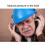 ABS Black Foldable Ear Muffs Noise Reduction 7