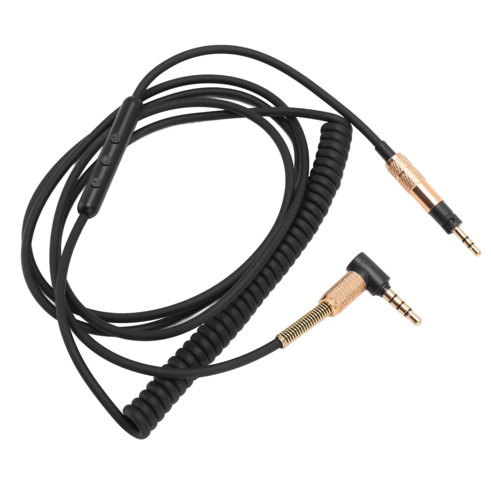 Replacement 2M Stretch Cable For Hd4 Headphones - Volume & Mic Control 7891331807955