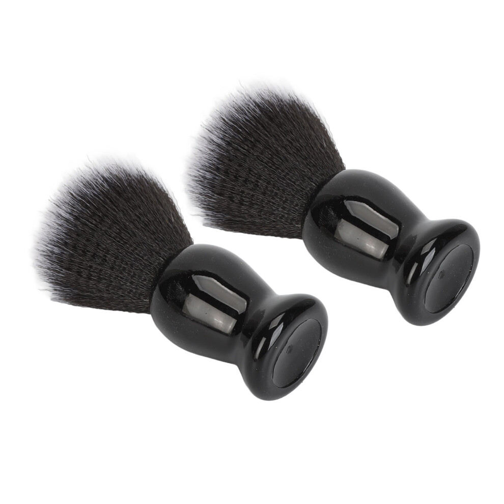 Ergonomic Handle Beard Brush - 2pcs Quick Dry for Gentle Foaming