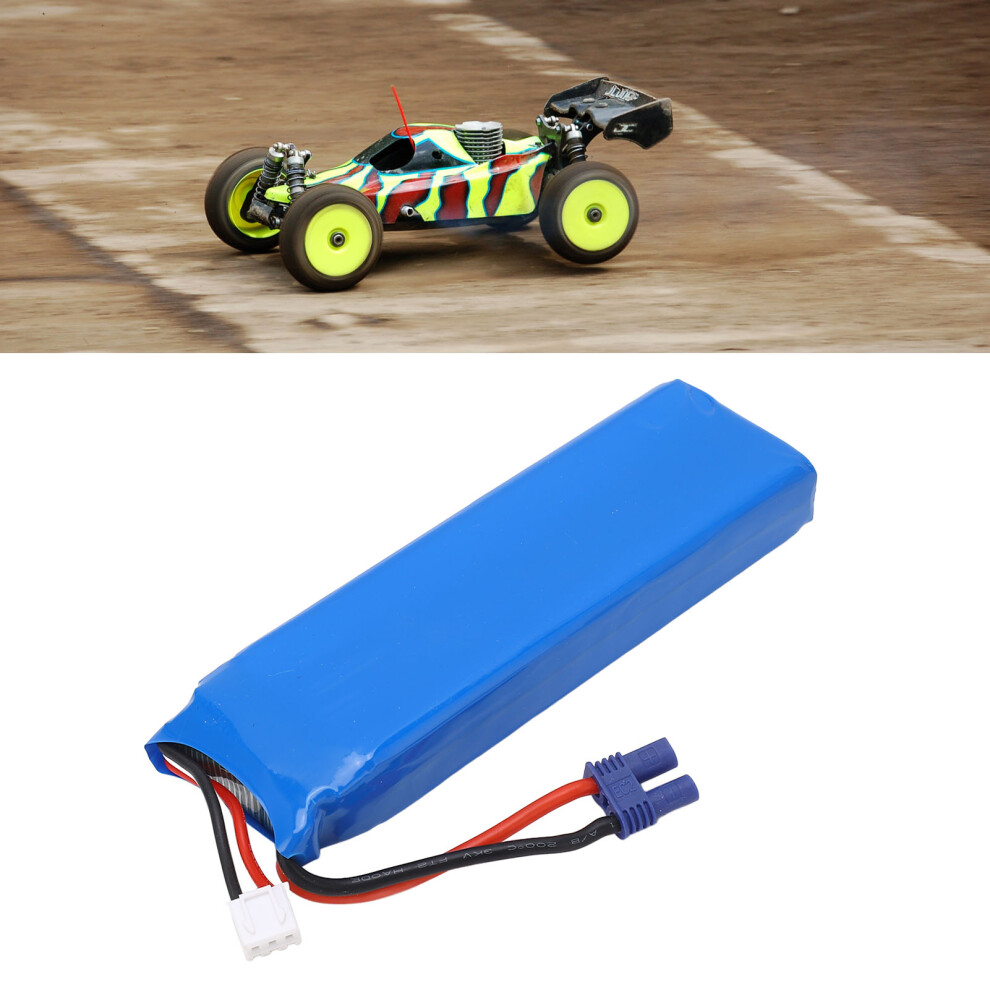 7.4V 2700Mah Lipo Battery For Rc Transmitter With Banana Plug 8461331812243