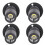4 Pack USB LED Spotlight 5V Dimmable Mini Lights for Jewelry Display & Entryway 1