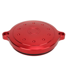 Aluminum Head Side Cover CT125/Trail125 - Red