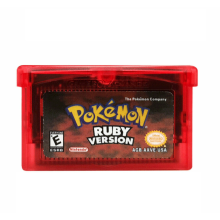 (Ruby) Pokemon Game Card NINTENDO Pokemon Ruby Games GBA Game Boy Advance