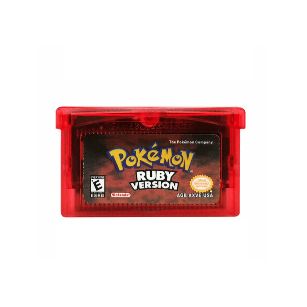 Zenithoa (Ruby) Pokemon Game Card Nintendo Pokemon Ruby Games Gba Game Boy Advance