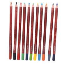 12Pcs Pastel Pencils Wooden Rod Professional