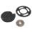 420 Chain Sprocket Set Steel 16T Front 34T Rear 16