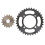 420 Chain Sprocket Set Steel 16T Front 34T Rear 12