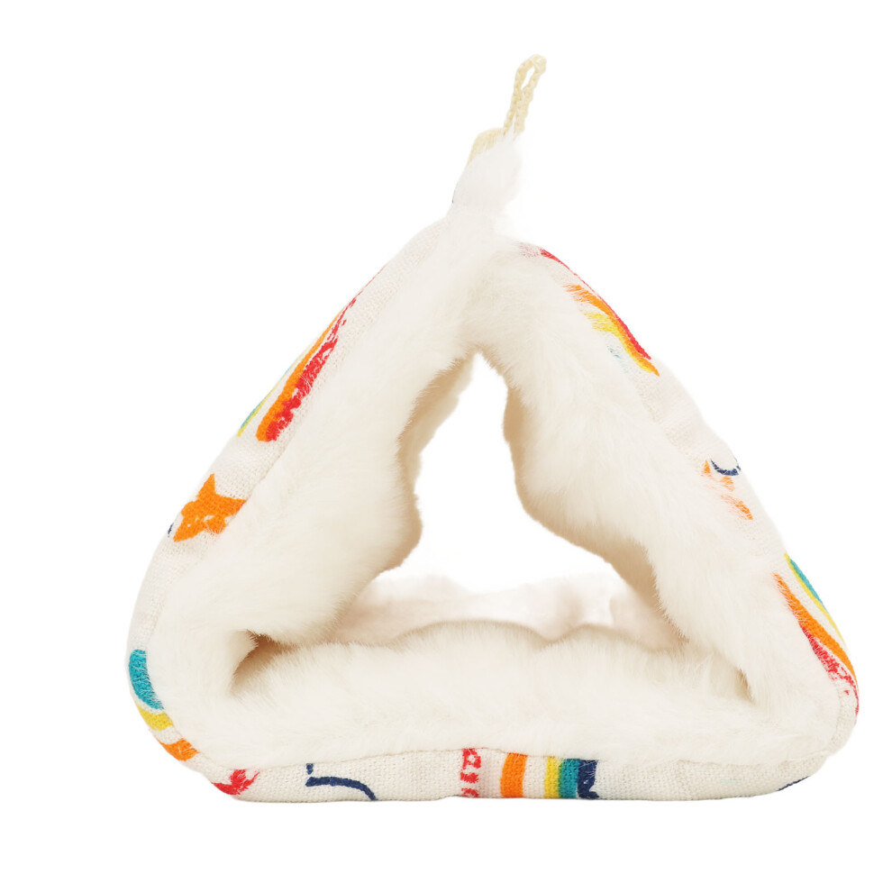 Winter Warm Bird Nest Hammock for Parrots & Small Pets, Soft Cotton & Plush-image-OPC-PJB6NXS-NEW