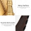 16CM Wooden Miniature Harp Model Mini Musical 9