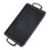 Mini BBQ Grill Aluminum Alloy 23.5x14.5 cm Silver 9