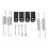 12Pcs Passenger Driver Side Brake Shoe Spring Kit 1
