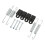 12Pcs Passenger Driver Side Brake Shoe Spring Kit 5