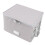 Fireproof Waterproof Document Box with Lock, 1000, Portable File Organizer 1