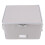 Fireproof Waterproof Document Box with Lock, 1000, Portable File Organizer 14