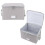 Fireproof Waterproof Document Box with Lock, 1000, Portable File Organizer 7