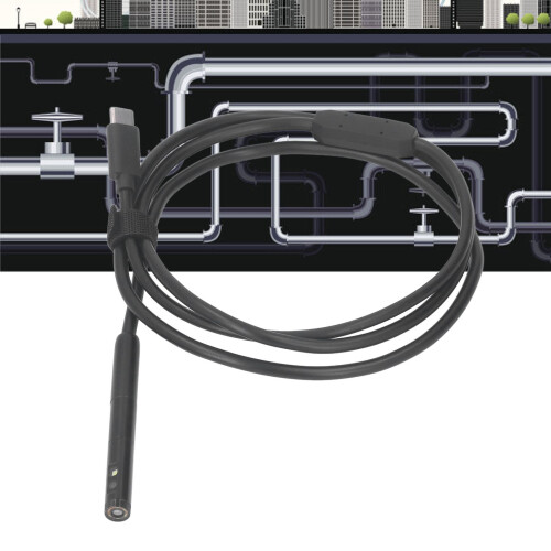 USB C Endoscope Camera 1920P Dual Lens Waterproof 7.9mm 1m Cable